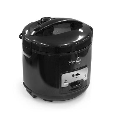 Panela Elétrica de Arroz Eos Epa10p 1.8L 700W com Refogar e Manter Aquecido Preto 110V