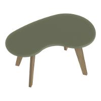 Mesa De Centro 91cm Com Pés Retrô Multimóveis Cr45312 Menta - 5