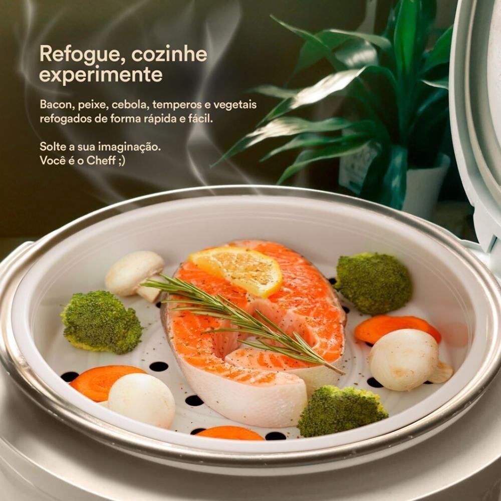 Panela Elétrica De Arroz 10 Xícaras Preta Epa10p 220v - Eos 220v - 2