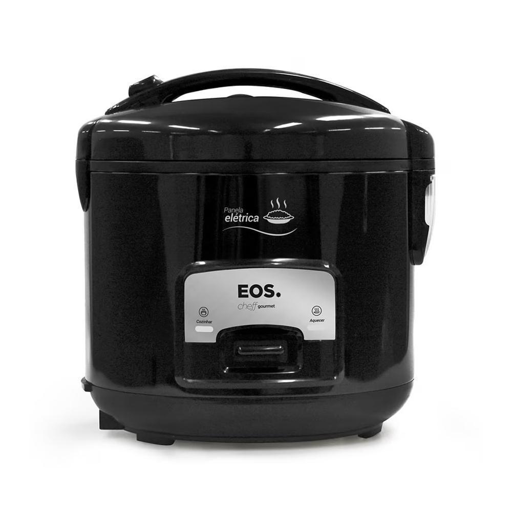Panela Elétrica De Arroz 10 Xícaras Preta Epa10p 220v - Eos 220v - 8
