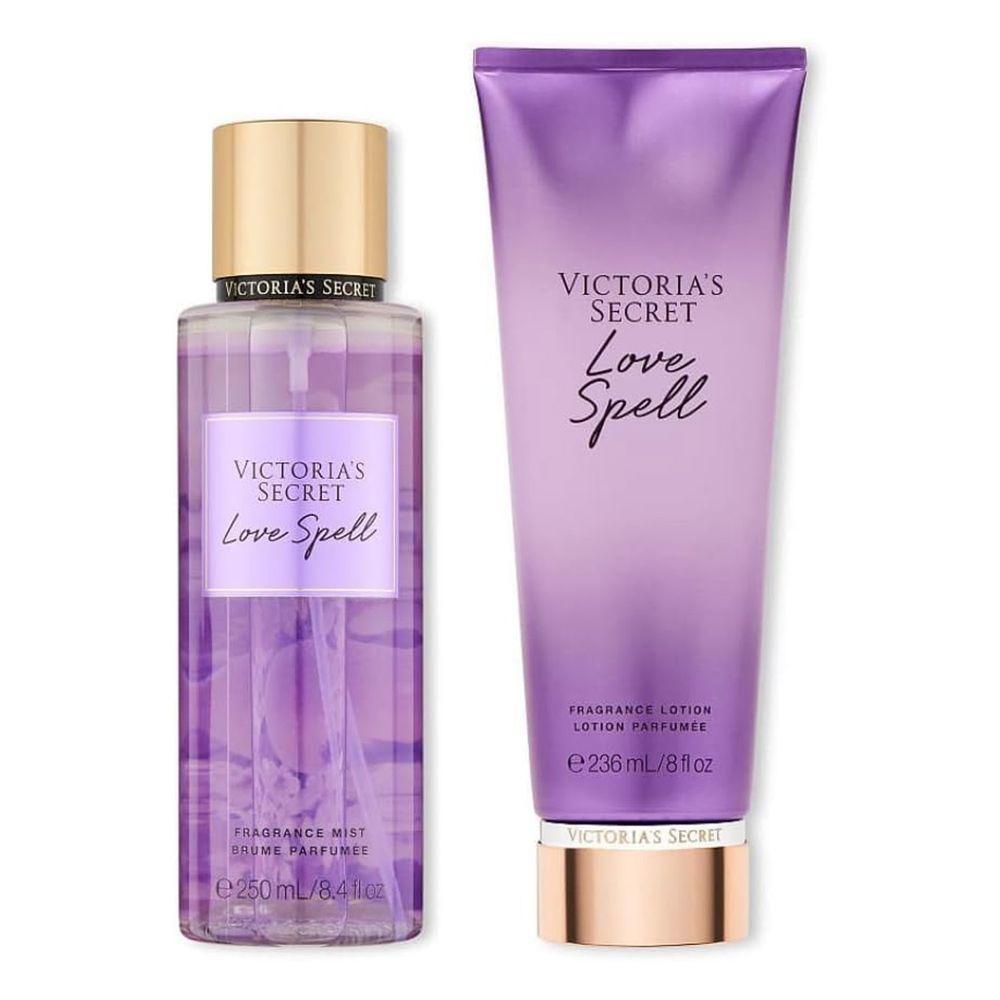 Victoria's Secret Love Spell Creme Hidratante 236ml + Body Splash 250ml - 1