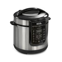 Panela De Pressão Elétrica Caçarola Multicooker Multiuso Digital Inox 6l Epp60di 127v - Eos 127v - 10