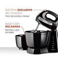Batedeira Mondial B-04 Np Batedeira-127v-preto/inox - 6