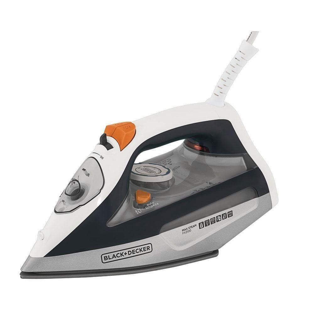 Ferro A Vapor Black E Decker Fx3100 Branco/cinza 220v - 1