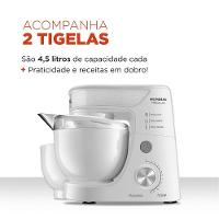 Batedeira Planetária Mondial Premium Bp-01p-w Batedeira Planetária-220v-branco/inox - 8