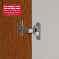 Guarda-roupa Casal 100% Mdf 8 Portas Easy Glow Com Espelhos Frassino/off White - 10