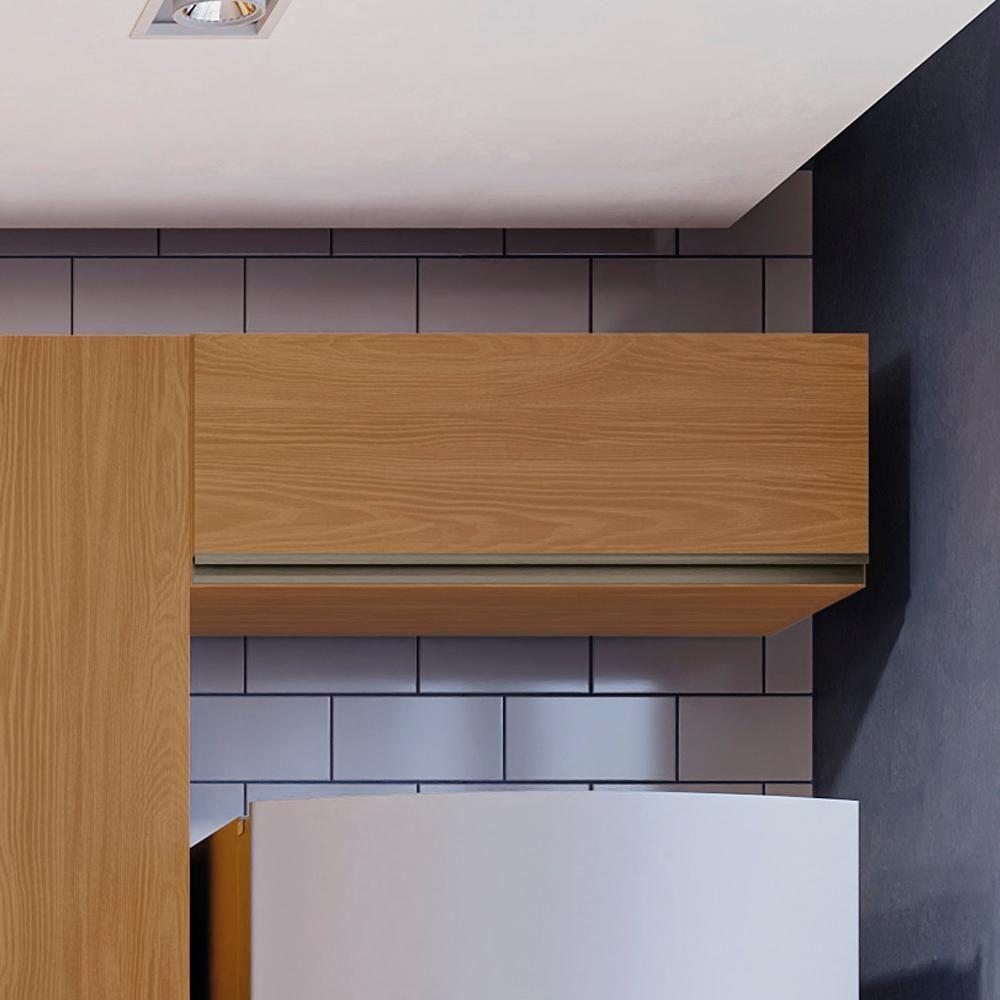 Armario Aereo Basculante 1 Porta 80 Cm Maxxi G773 Kappesberg Canela - 2