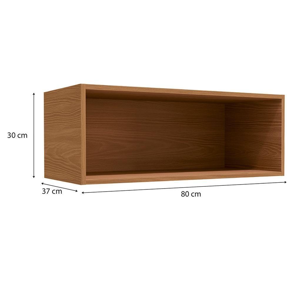 Armario Aereo Basculante 1 Porta 80 Cm Maxxi G773 Kappesberg Canela - 4