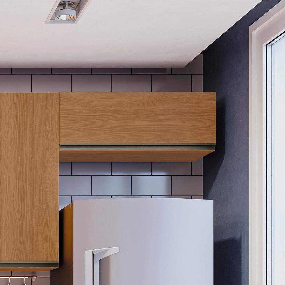 Armario Aereo Basculante 1 Porta 80 Cm Maxxi G773 Kappesberg Canela - 5