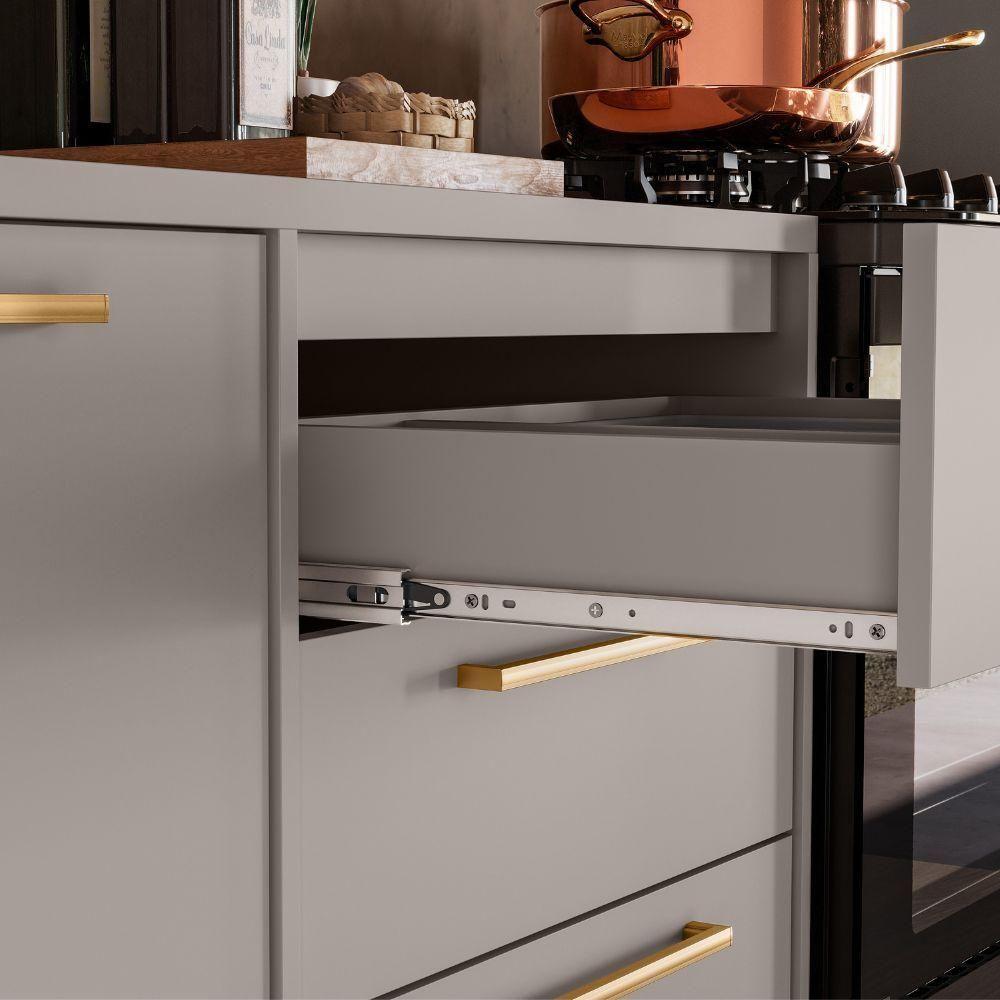 Cozinha Completa Itatiaia Essence 6 Peças Fendi E Gris - 5