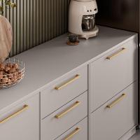 Cozinha Completa Itatiaia Essence 6 Peças Fendi E Gris - 6