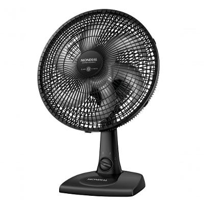 Ventilador De Mesa 30cm Super Power Ii Mondial Preto 60W NVSP-30-B2 220V