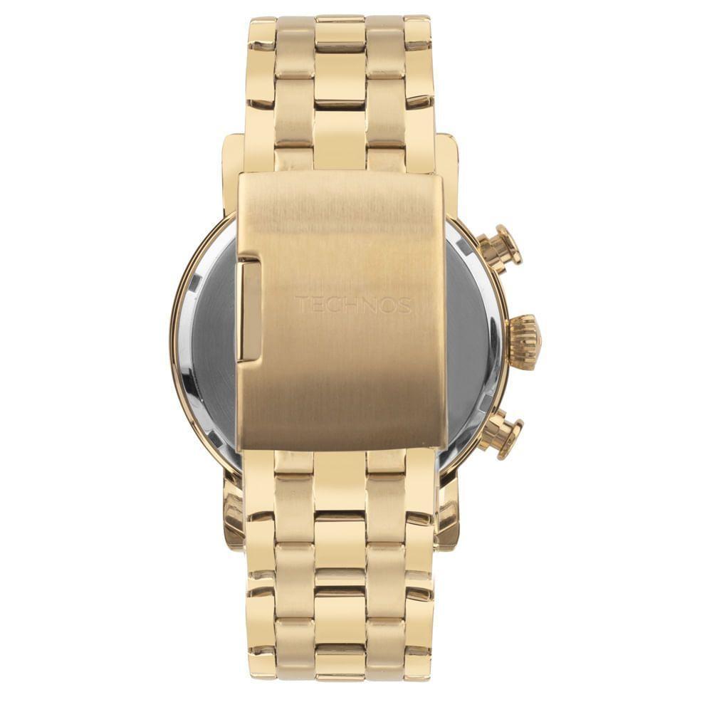 Relógio Technos Masculino Grandtech Dourado - Js15ena-1p Js15ena-1p - 3