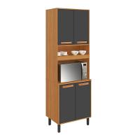 Paneleiro Itatiaia 4 Portas Grafite Nápoles - 1