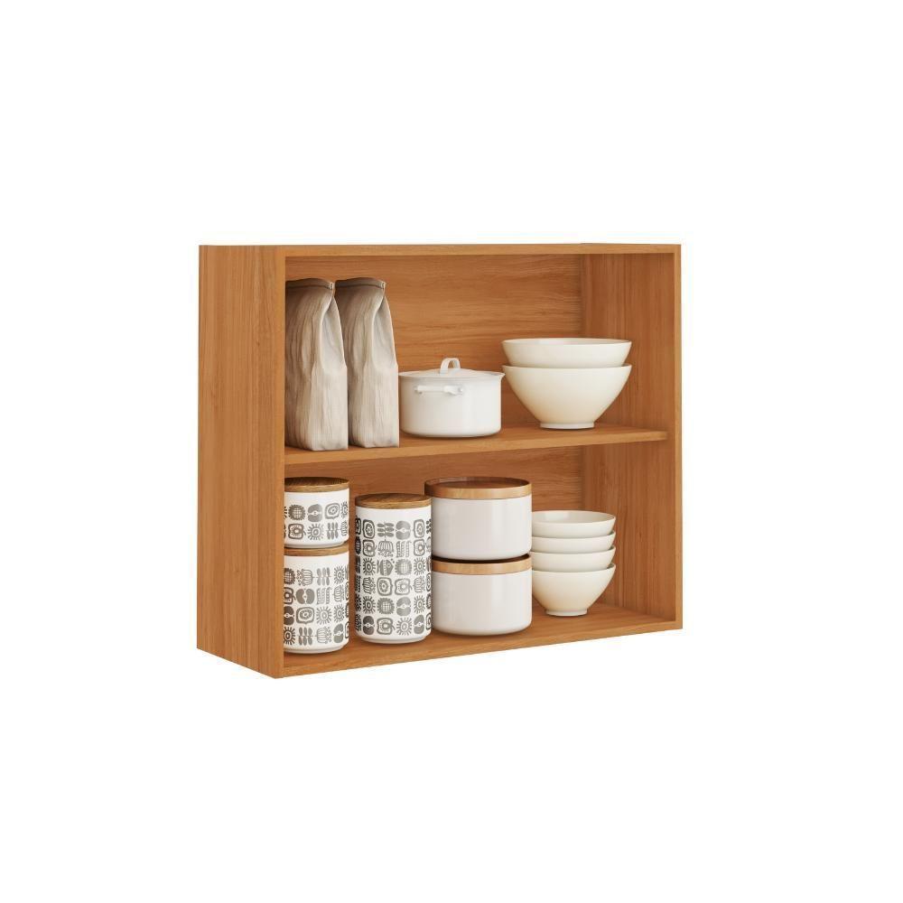 Armário Aéreo De Cozinha Itatiaia 2 Portas Grafite Nápoles - 2