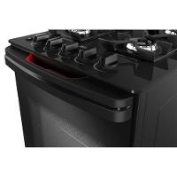 Fogão Mueller 4 Bocas Com Mesa De Vidro E Grades De Ferro MFV4BF Preto Bivolt - 6