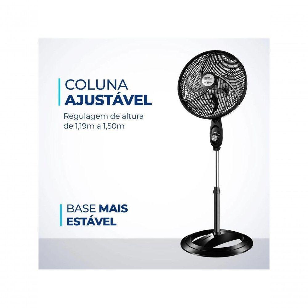 Ventilador De Coluna Mondial Vsp-40c-b 40cm 6 Pas 220V - 6