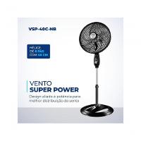 Ventilador De Coluna Mondial Vsp-40c-b 40cm 6 Pas 220V - 3