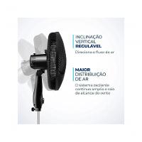 Ventilador De Coluna Mondial Vsp-40c-b 40cm 6 Pas 220V