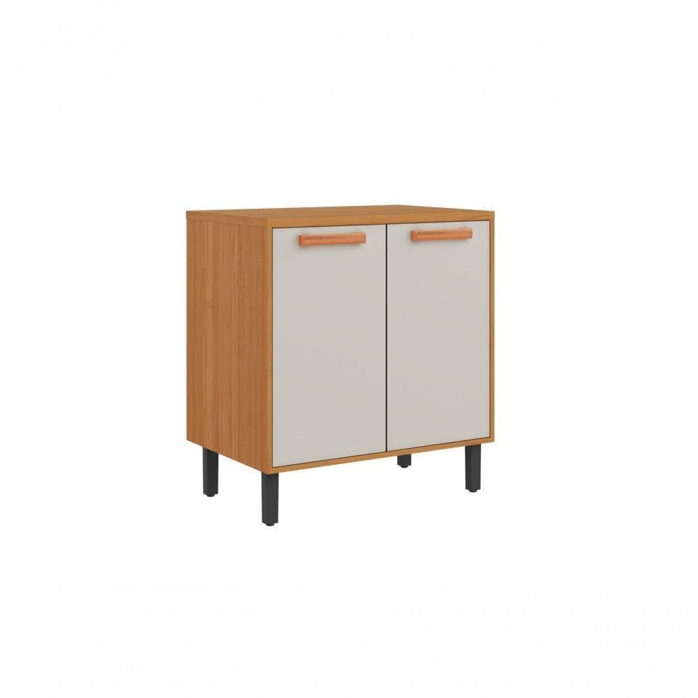 Balcão De Cozinha Para Forno Ou Micro-ondas 2 Portas Nápoles - Itatiaia Cinamomo-off White - 1