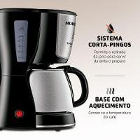Cafeteira Elétrica Mondial Dolce Arome C-37ji-30x Cafeteira-127v-preto/inox - 6