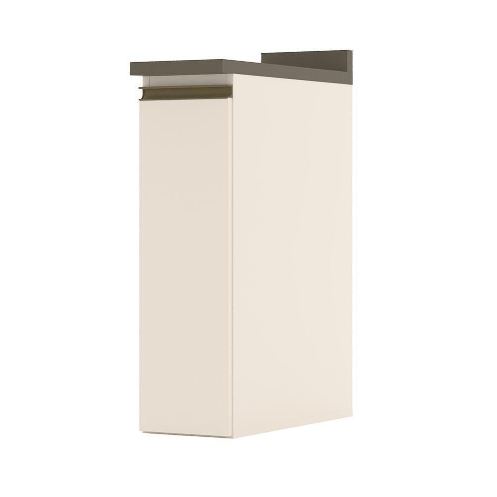 Balcão Para Condimentos 20cm Com Tampo Connect Off White-duna - Móveis Henn Off White-duna - 1