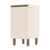 Balcão 1 Porta 40cm Connect Off White - Móveis Henn Off White - 1