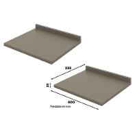 Balcão 2 Portas 60cm Connect Duna-cristal Com Tampo - Móveis Henn Duna-cristal - 4