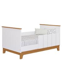 Berço Mini Cama Biscoito Branco-nature Com Colchão Supreme - Permóbili Baby Branco-nature