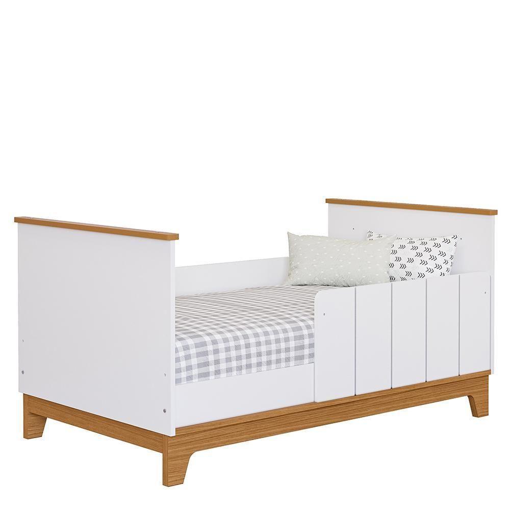 Berço Mini Cama Biscoito Branco-nature Com Colchão Physical - Permóbili Baby Branco-nature - 4