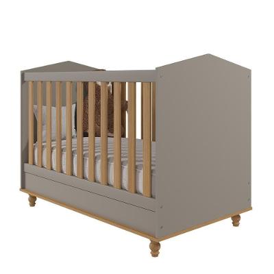 Berço Americano Mini Cama Mimo Fendi-nature - Permóbili Baby Fendi-nature
