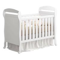 Dormitório Infantil Zaki Guarda Roupa, Cômoda E Berço Mini Cama Danny Branco Fosco - Reller Móveis Branco Fosco - 5