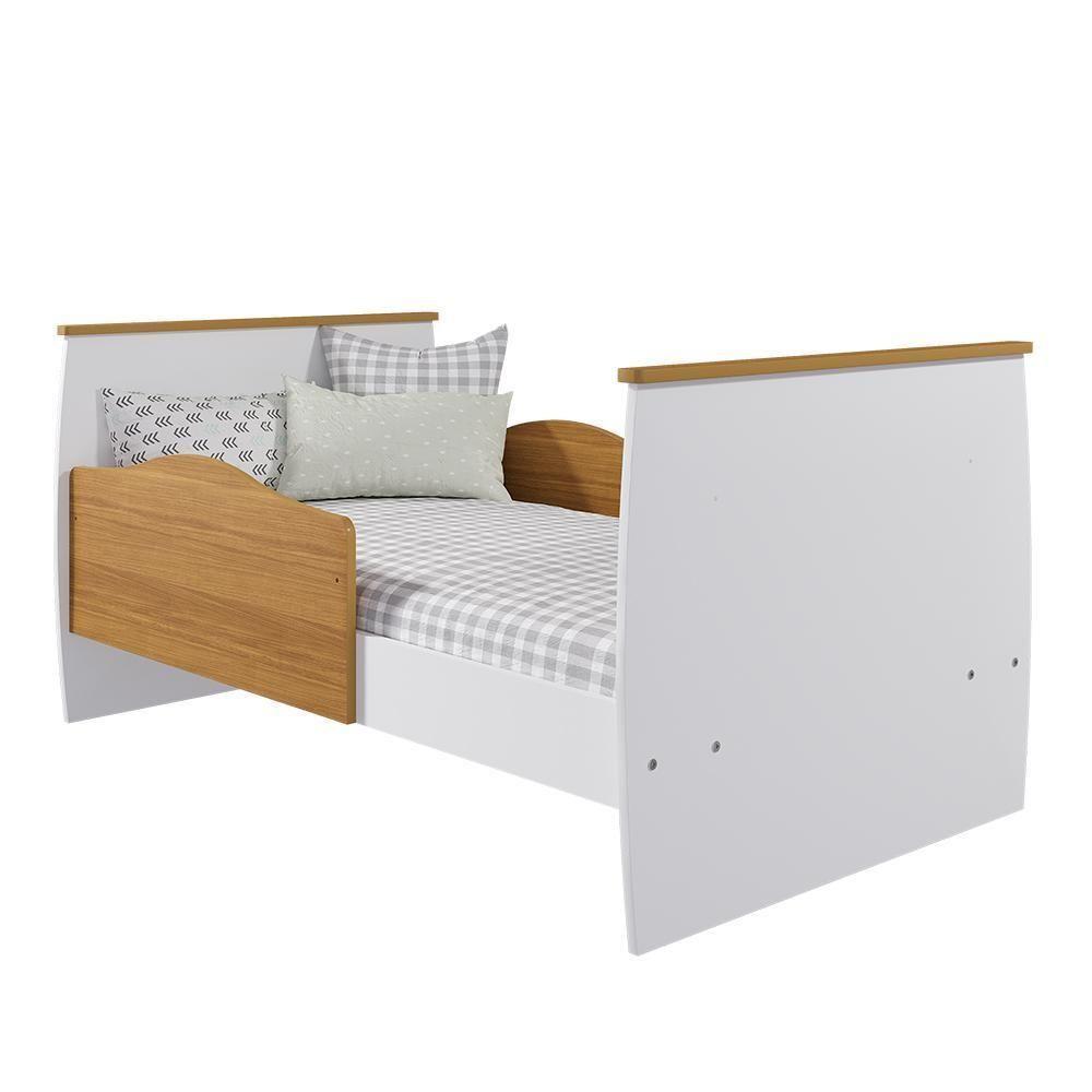 Berço Mini Cama Conforto Nature-branco Com Colchão Supreme - Permóbili Baby Nature-branco - 4