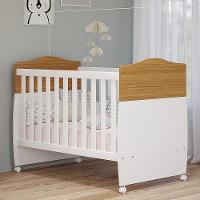 Berço Mini Cama Conforto Nature-branco Com Colchão Supreme - Permóbili Baby Nature-branco - 2