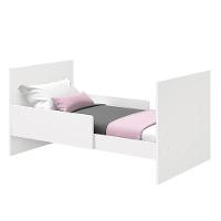 Jogo De Quarto Infantil New Katatau Cômoda E Berço Mini Cama Branco Fosco - Reller Móveis Branco Fosco - 6