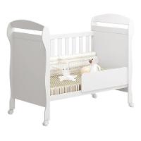Jogo De Quarto Infantil Cômoda Zaki E Berço Mini Cama Danny Branco Fosco - Reller Móveis Branco Fosco - 6