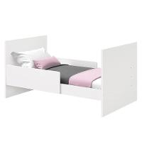 Jogo De Quarto Infantil New Katatau Cômoda E Berço Mini Cama Branco Fosco-savana - Reller Móveis Branco Fosco-savana - 6