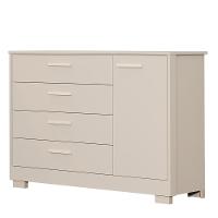 Jogo De Quarto Infantil Zaki Guarda Roupa E Cômoda Areia Fosco - Reller Móveis Areia Fosco - 5