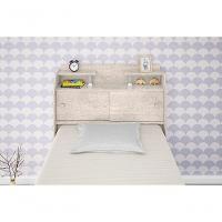 Cabeceira Box Solteiro 0,88cm Elisa Amarula Framar Móveis - 6