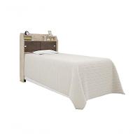 Cabeceira Box Solteiro 0,88cm Elisa Amarula Framar Móveis - 8