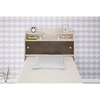 Cabeceira Box Solteiro 0,88cm Elisa Amarula Framar Móveis - 10