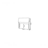 Cabeceira Box Queen 1,58 Isis Chocolate Com Painel Class - 2