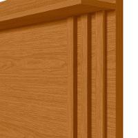 Escrivaninha Com Painel Doble Cinamomo-off White Para Tv Até 42 - Móveis Albatroz Cinamomo-off White