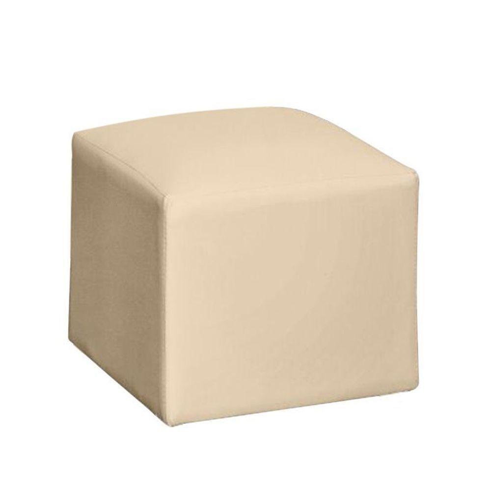 Poltrona De Amamentação Suzi Com Balanço E Puff Corino Bege - Phoenix Baby Corino Bege - 4