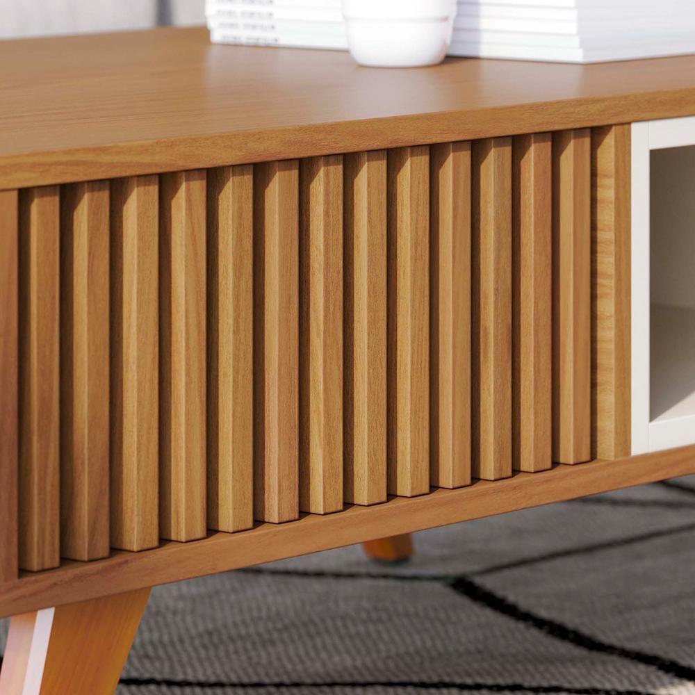 Mesa De Centro Jeri Ripada Freijó-off White Matte - Colibri Freijó-off White Matte - 3