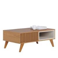 Mesa De Centro Jeri Ripada Freijó-off White Matte - Colibri Freijó-off White Matte - 1