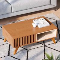 Mesa De Centro Jeri Ripada Freijó-off White Matte - Colibri Freijó-off White Matte - 2