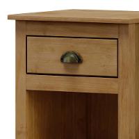 Mesa De Cabeceira Topázio 1 Gaveta Freijó - Finestra Móveis Freijó - 3