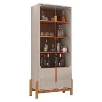 Sala De Jantar Lizz Com Cristaleira E Buffet Aparador 4 Portas Off White-cedro - Casa D Off White-cedro - 2