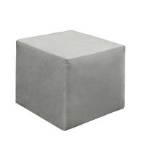 Poltrona De Amamentação Com Balanço Letícia Pé Canoa E Puff Veludo Cinza - Phoenix Baby Veludo Cinza - 3